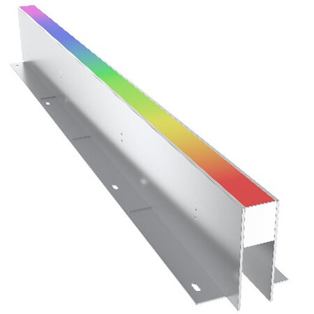 Lichtleiste für den Einbau im Boden