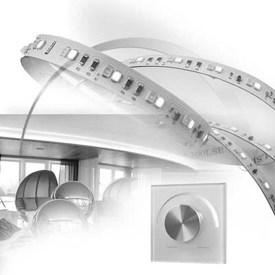 CCT LED Strip dualweiss 24Volt auf Rolle 5m