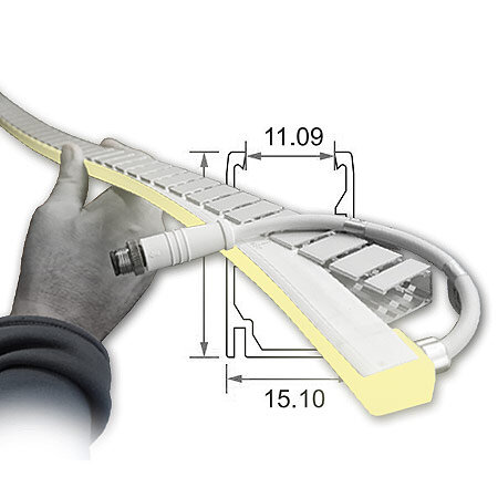 Neon Flex Leuchtmittel wasserdicht IP67 in Lichtfarbe weiss